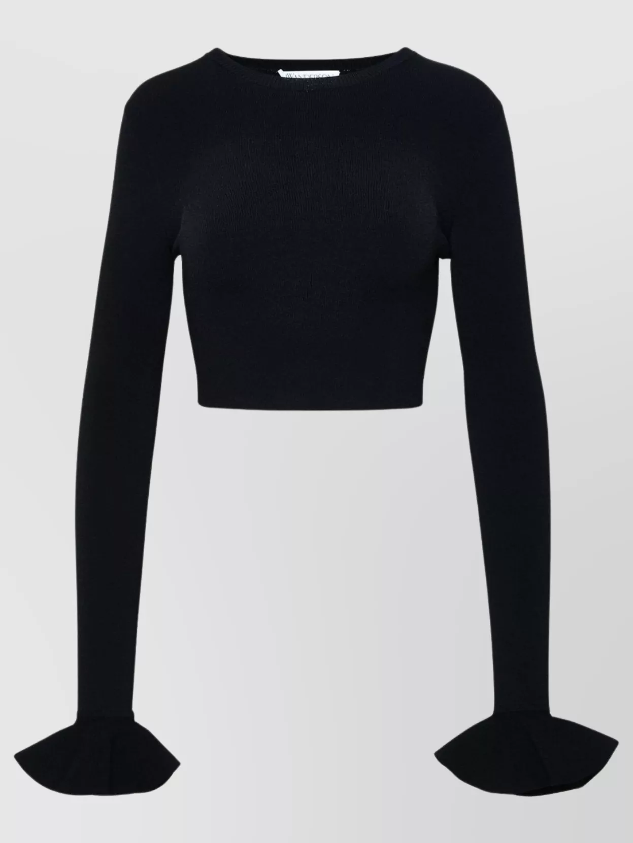 Shop Jw Anderson Bell Sleeves Viscose Blend Sweater