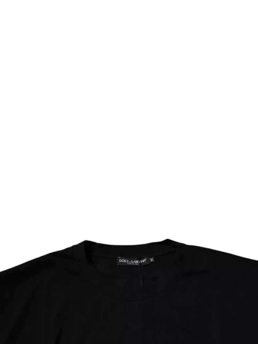 Dolce&Gabbana Cotton Crew Neck Short-Sleeve T-Shirt