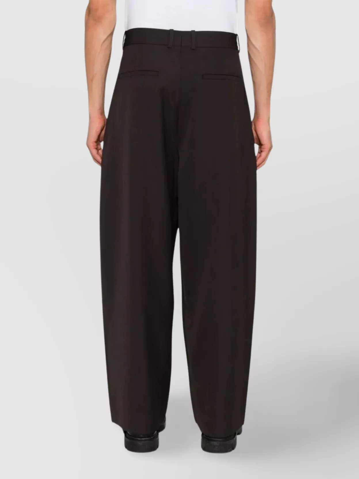 Studio Nicholson Volume Pleated Trousers Pockets