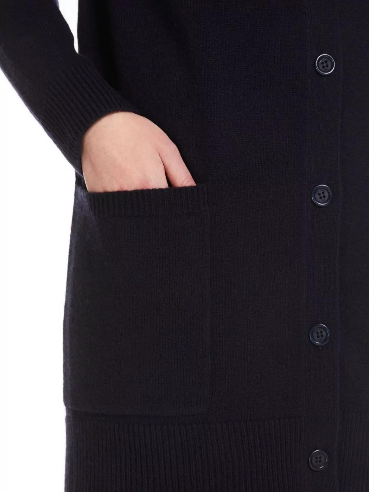 Max Mara Wool Cashmere Cardigan Sequins