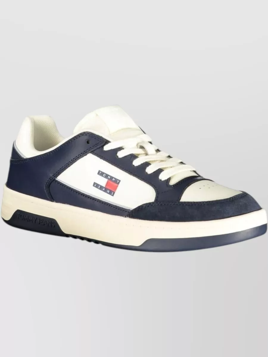 Tommy Hilfiger Leather Low-Top Sneakers