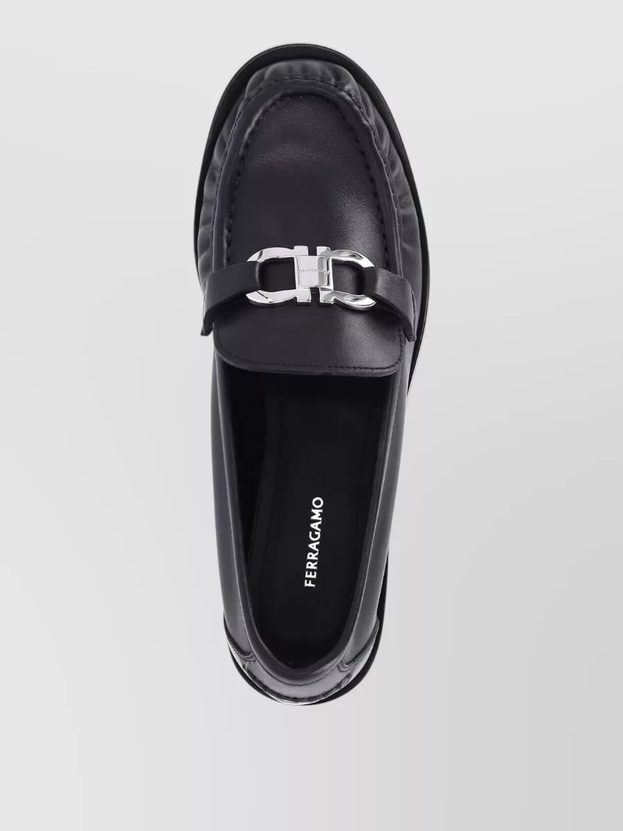 Ferragamo Leather Loafers