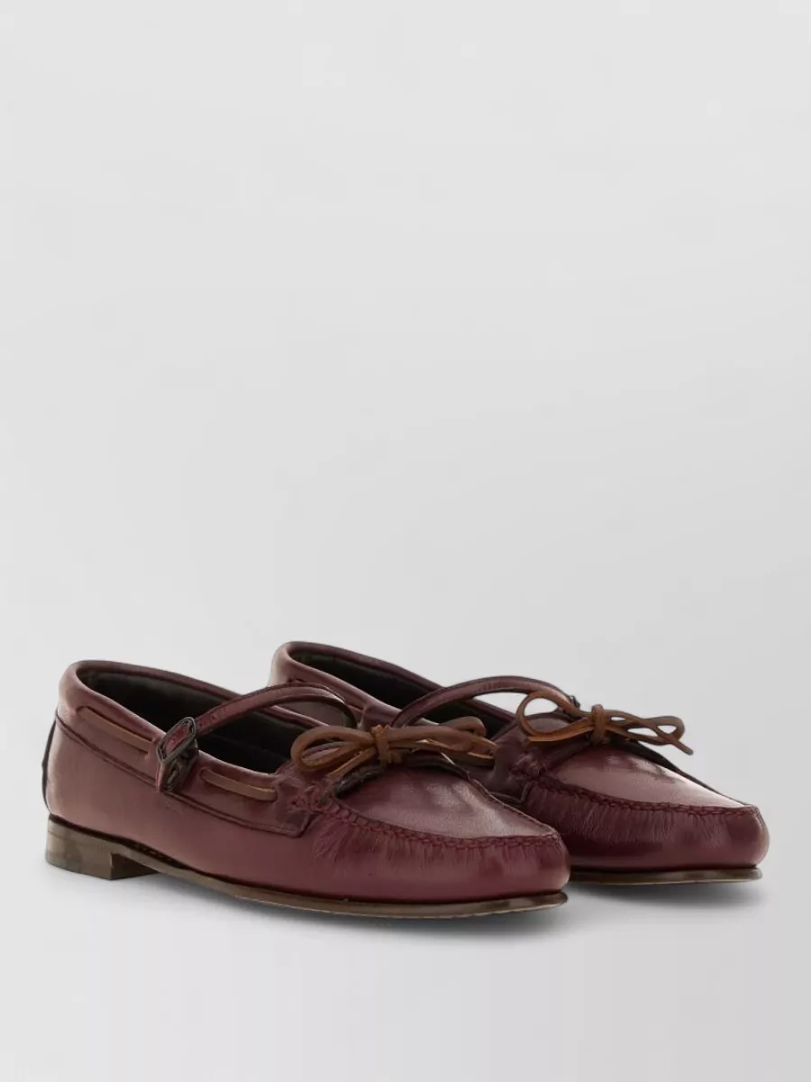 Hereu Leather Mary Jane Loafers