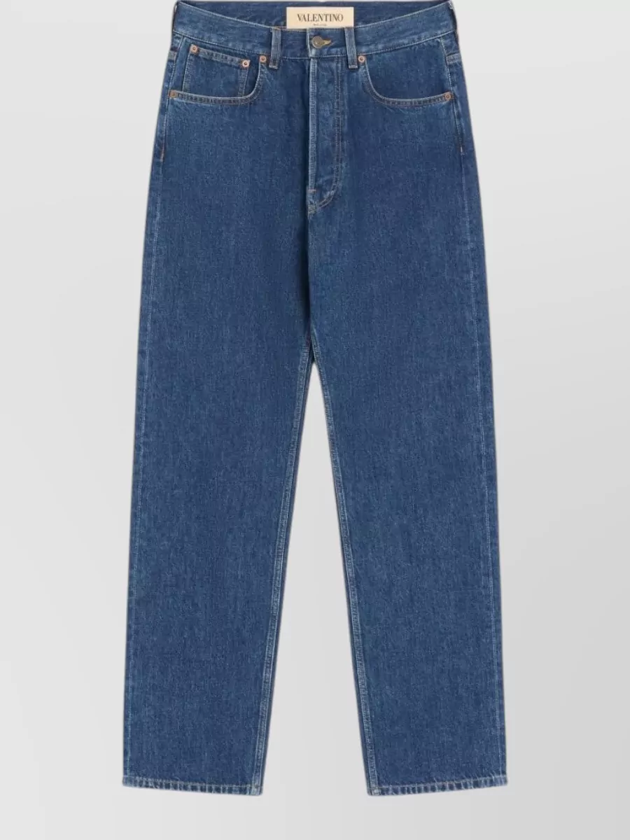 Valentino Denim Regular-Fit Jeans