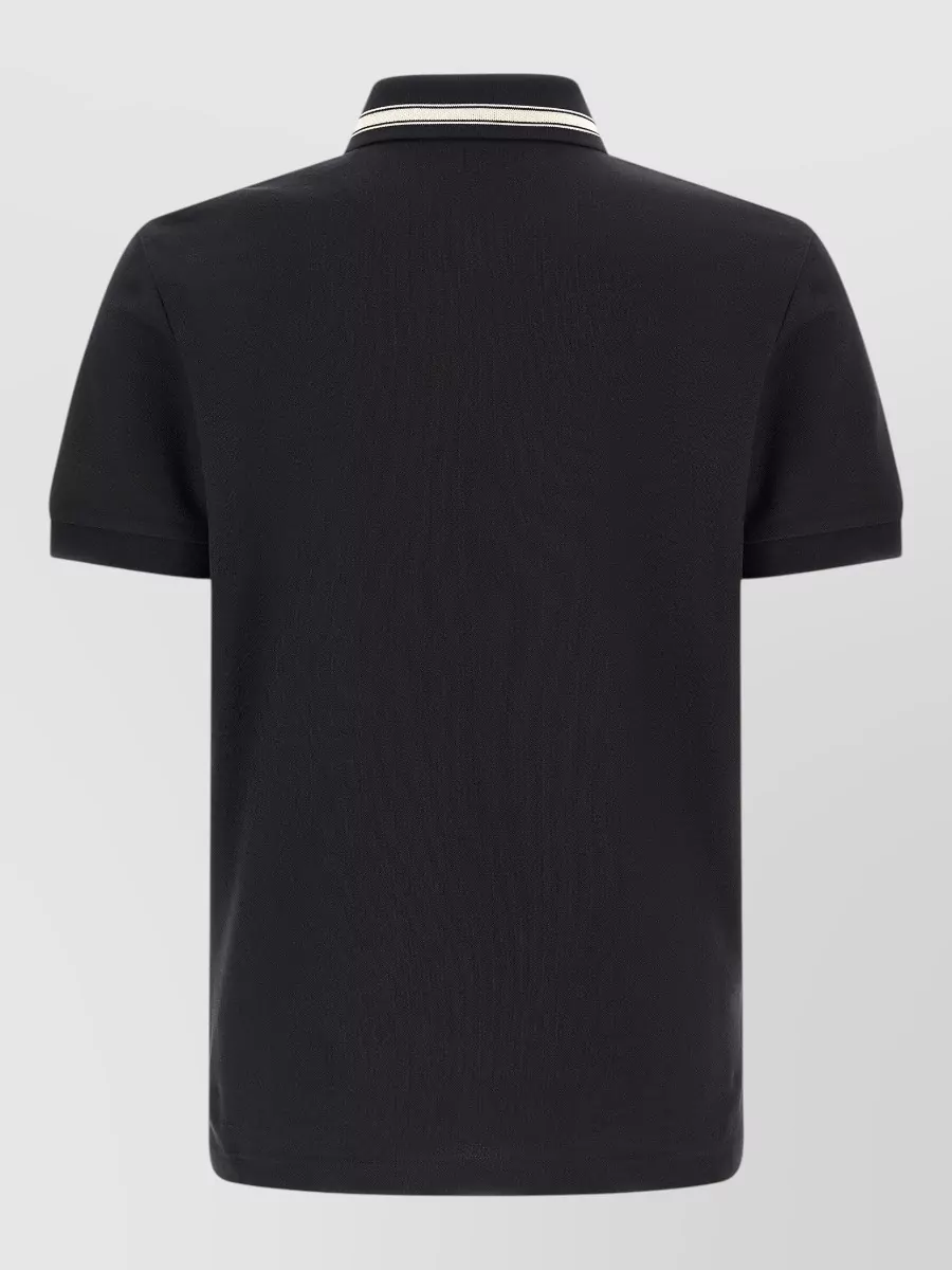 Moncler Cotton Piqué Short-Sleeve Polo Shirt