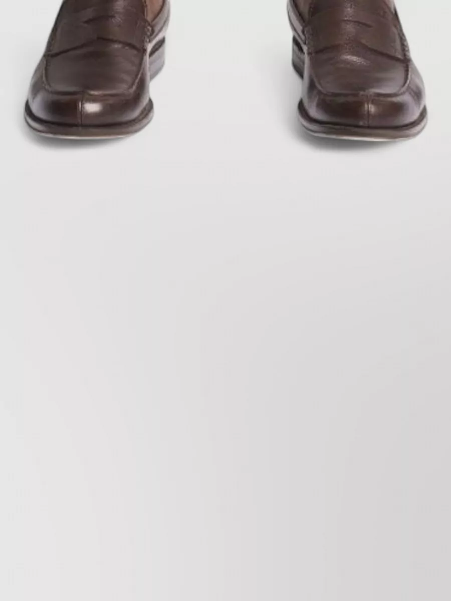 Fay Tailored Trousers Straight Leg Belt Loops