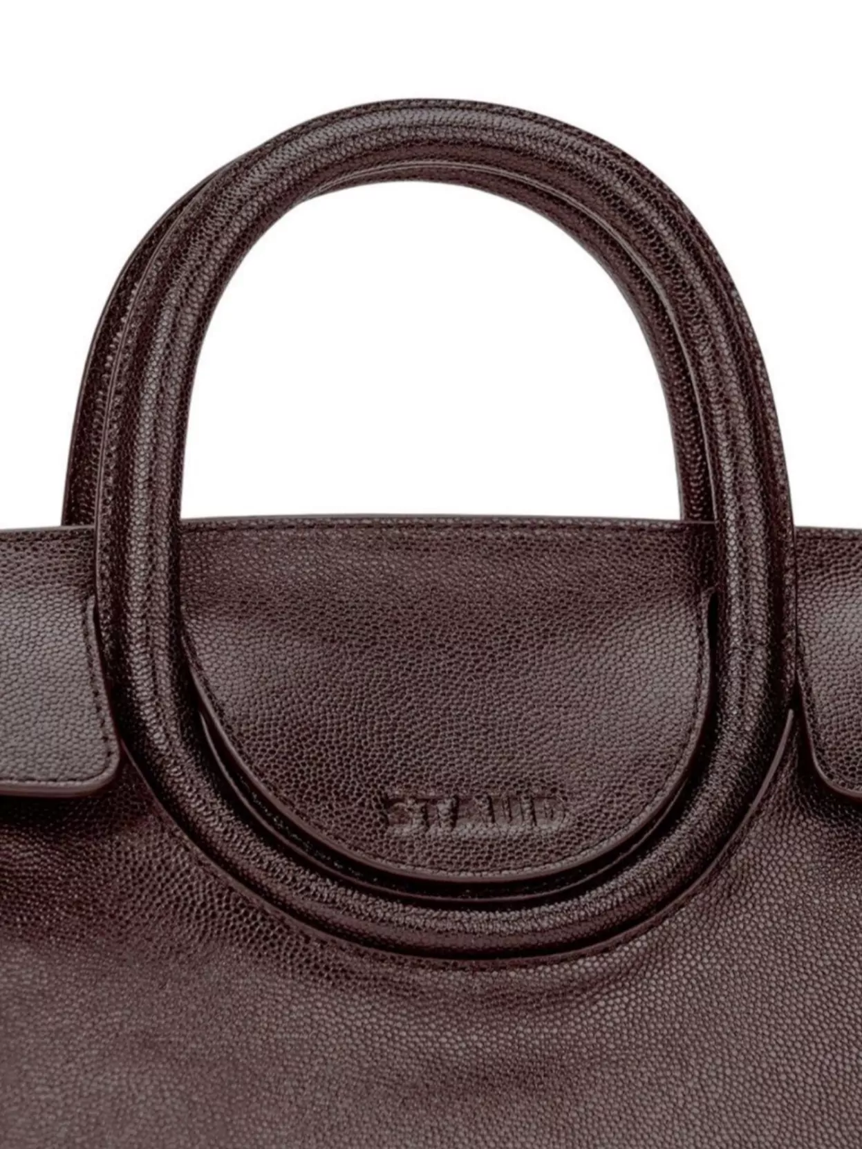 Staud Mini Crossbody Bag Featuring Oval Handles