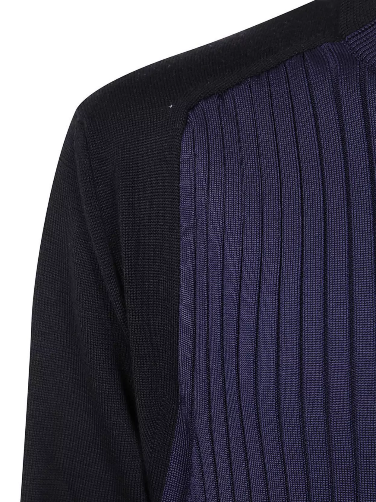 Jil Sander Long Sleeve Crew Neck Ribbed Sweater