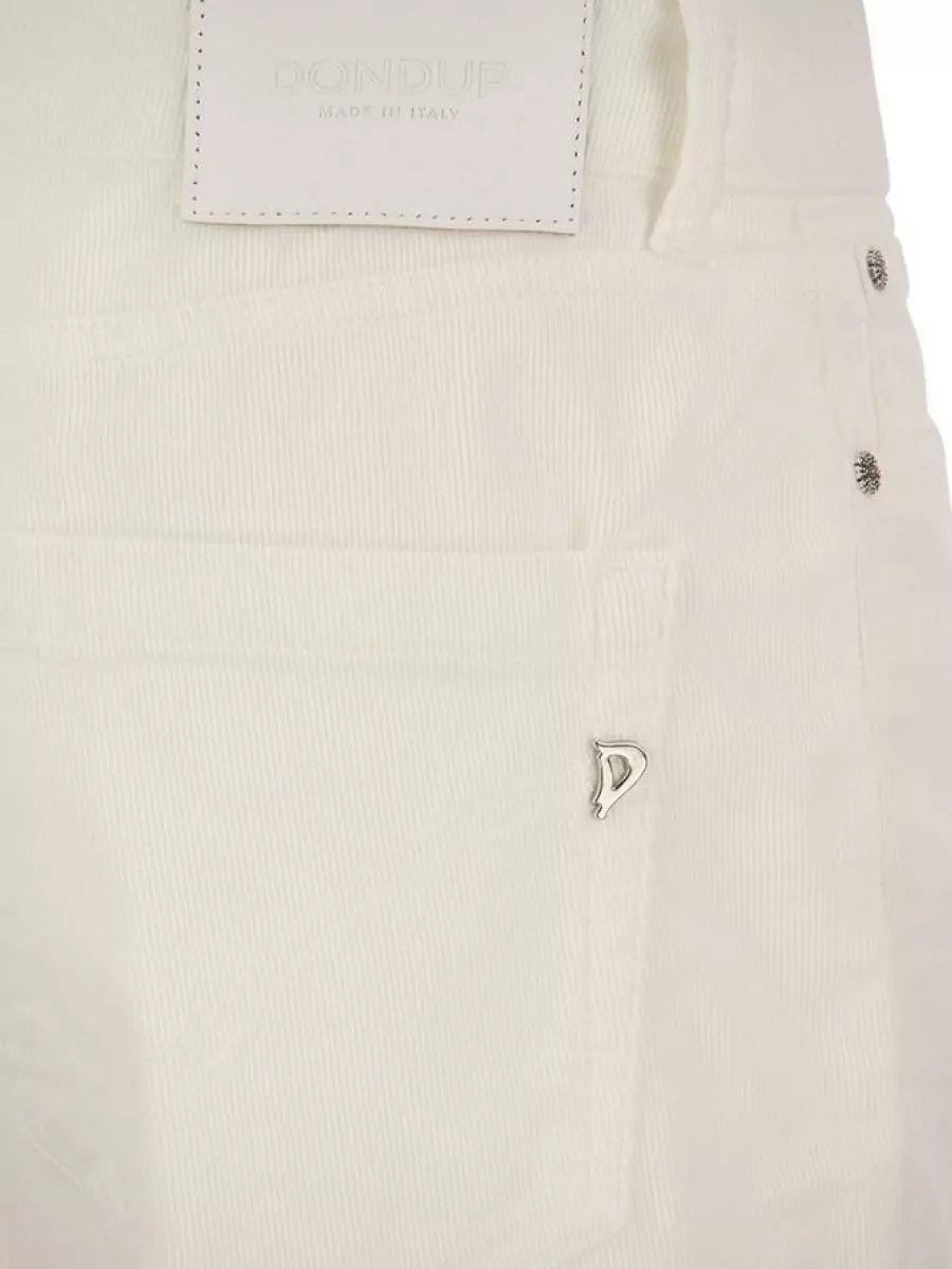 Dondup Striped Velvet Trousers
