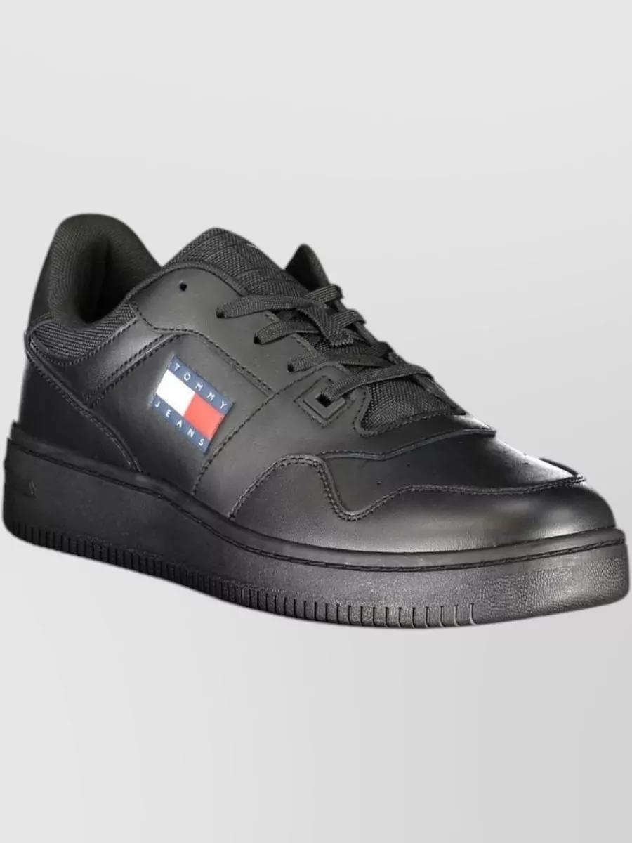 Tommy Hilfiger Leather Low-Top Sneakers