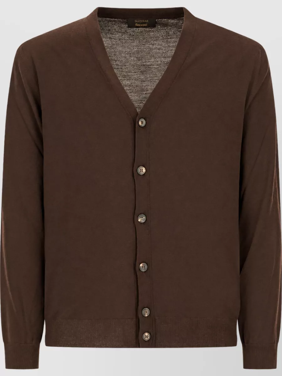 Zanone virgin wool cardigan