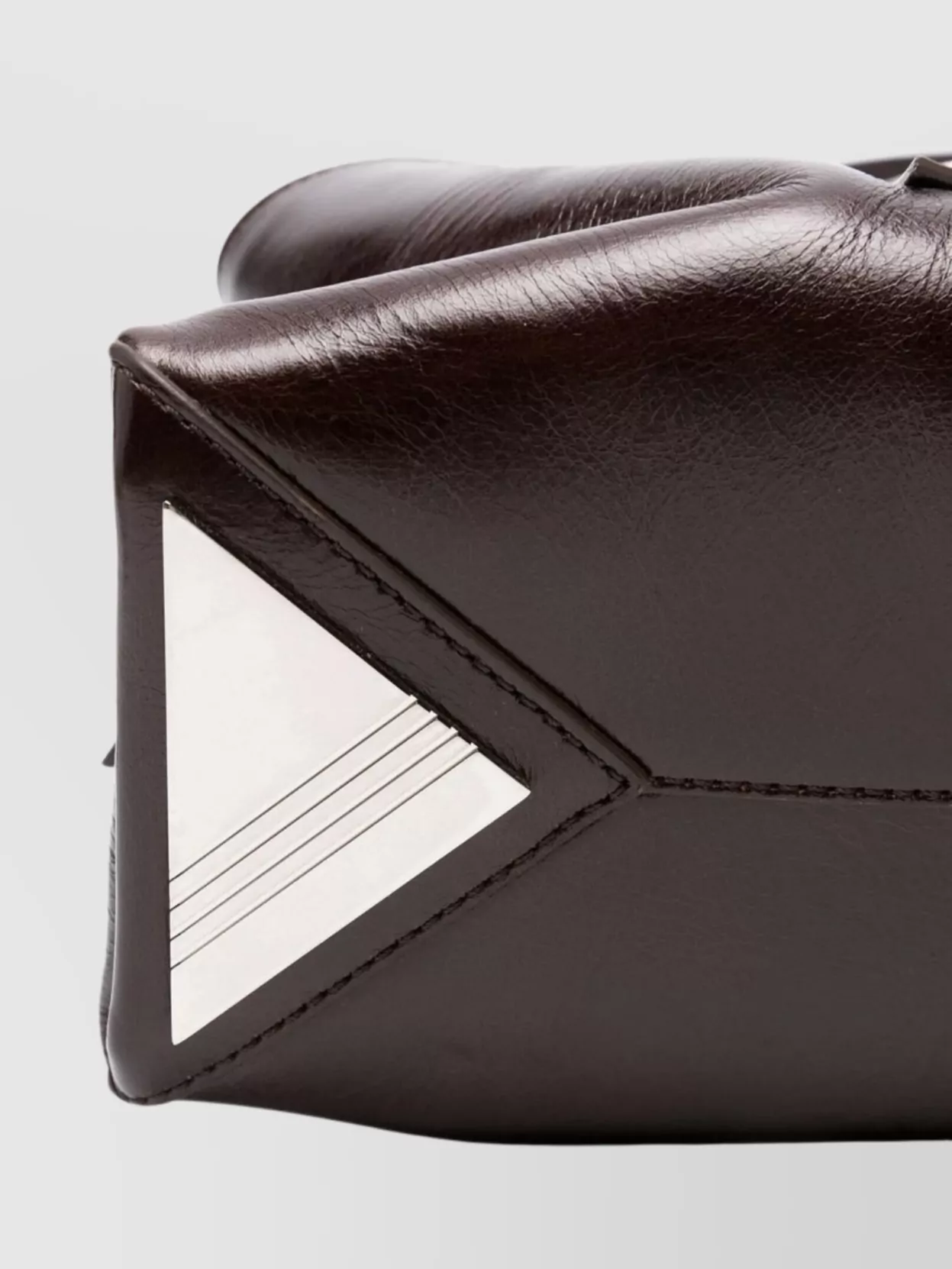 The Attico Structured Double Handle Bag