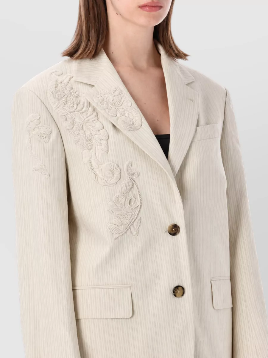 Dries Van Noten Embroidered Blazer
