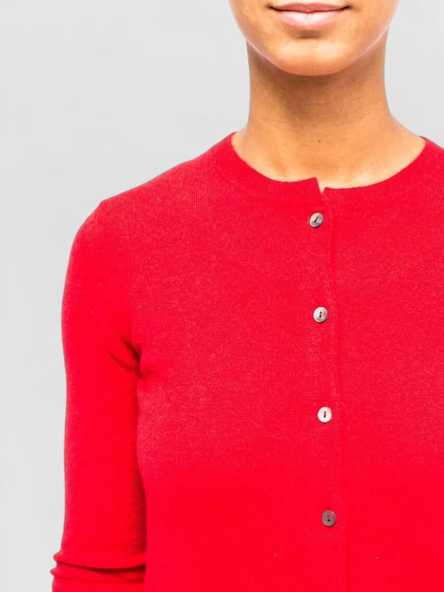 La Rose Cashmere Cardigan