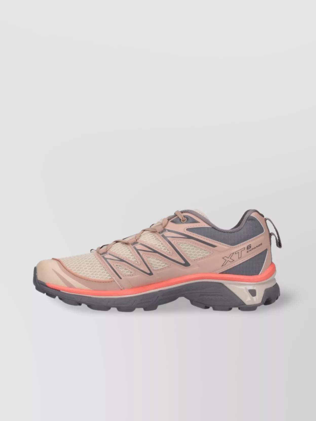 Salomon Low Top Sneakers With Mesh Upper And Rubber Sole