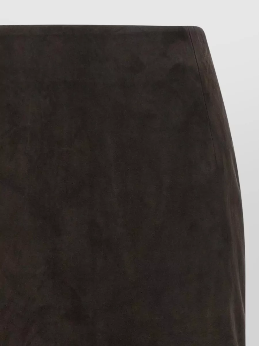 Rotate Birger Christensen Suede Mini Skirt