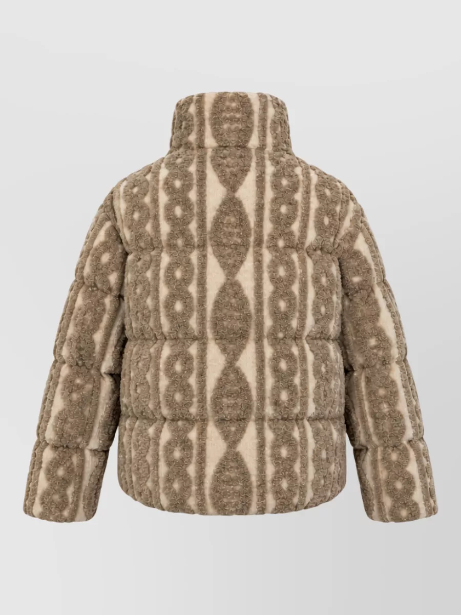 Herno Jacquard Puffer Jacket