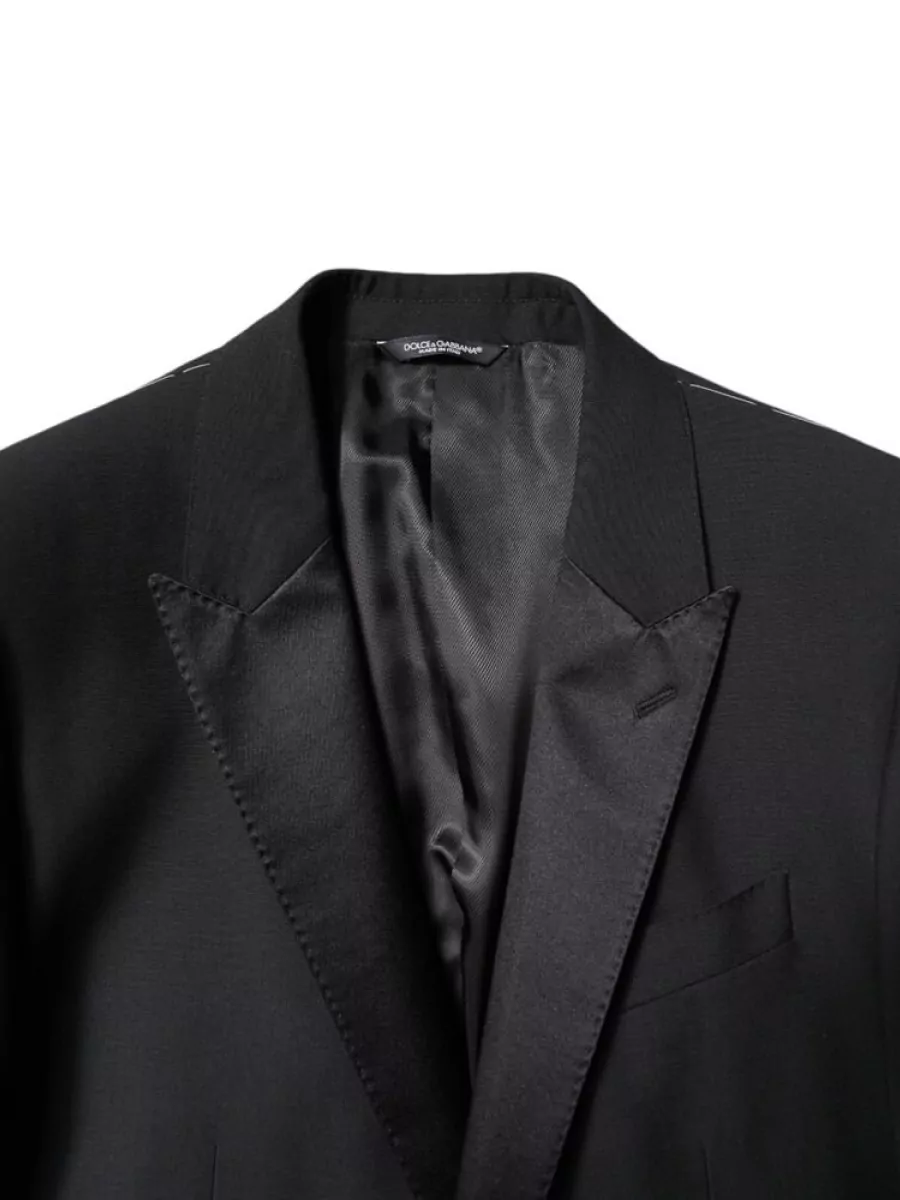 Dolce&Gabbana Wool Silk Slim-Fit Single-Breasted Suit