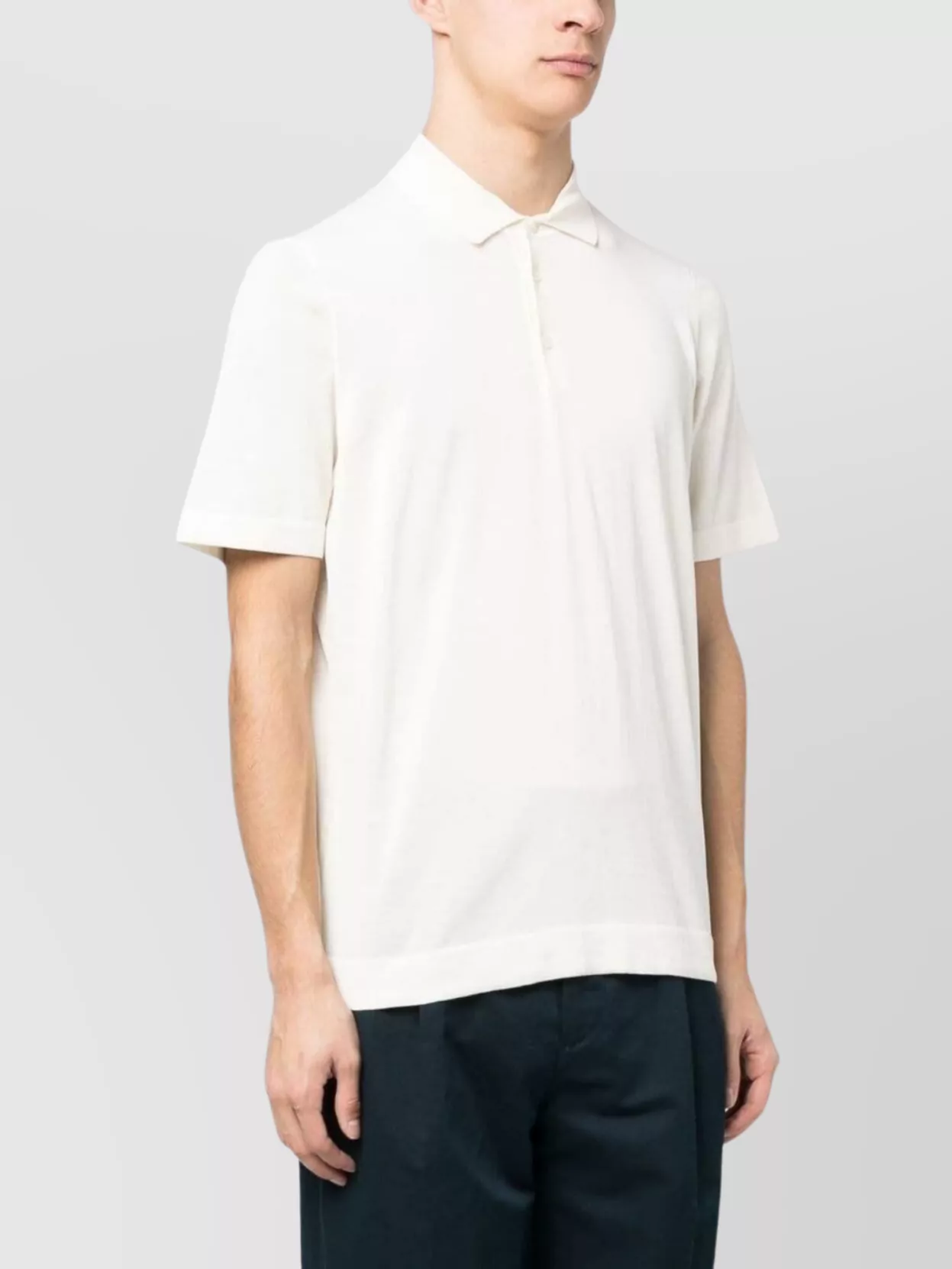 Drumohr Polo Shirt Buttoned Short Sleeves