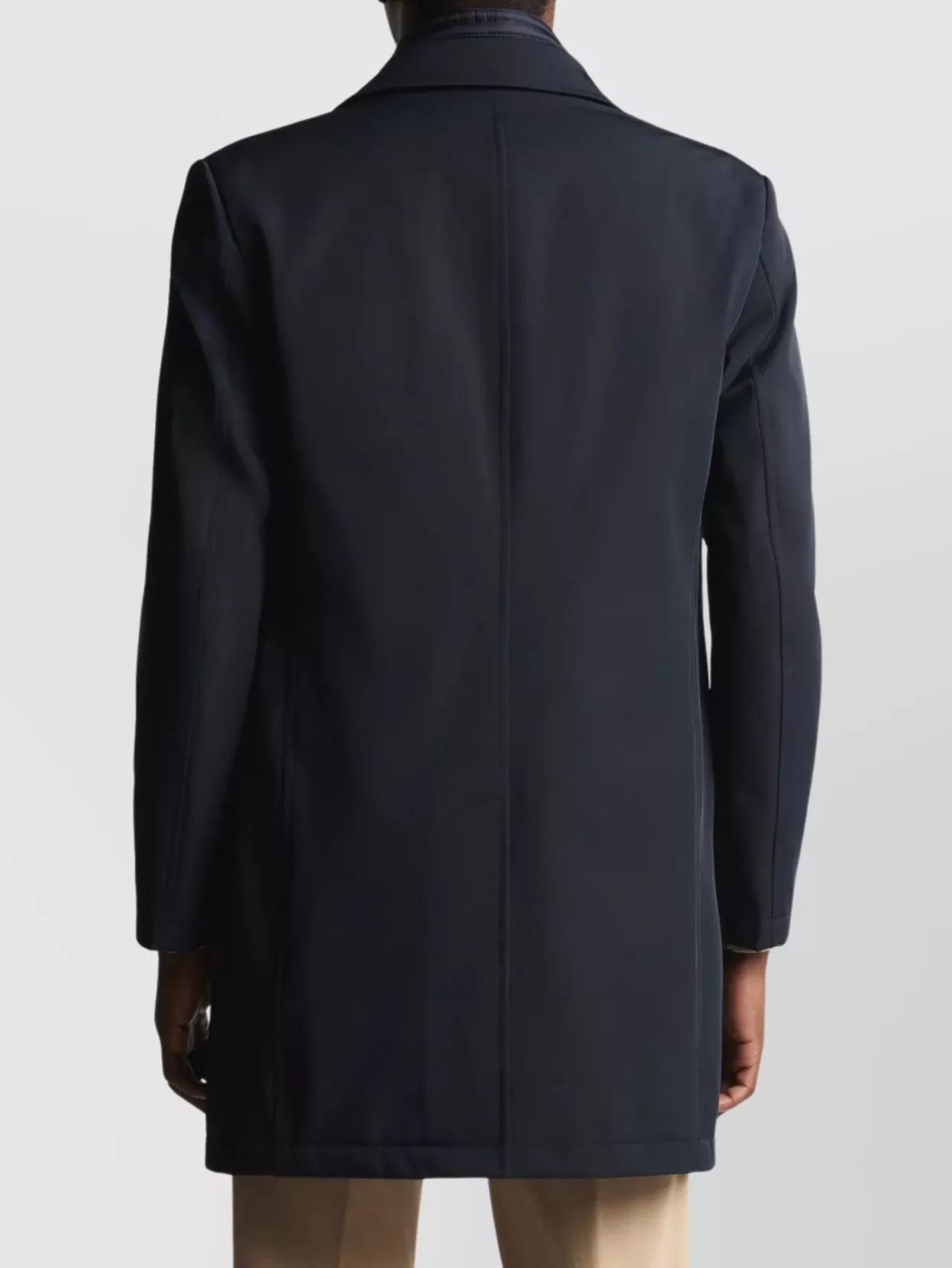 Fay Coat Double Breasted Chest Pocket