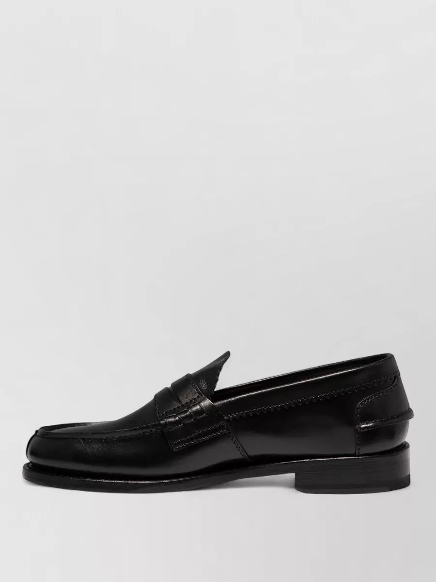 Saxone Of Scotland Leather Loafers