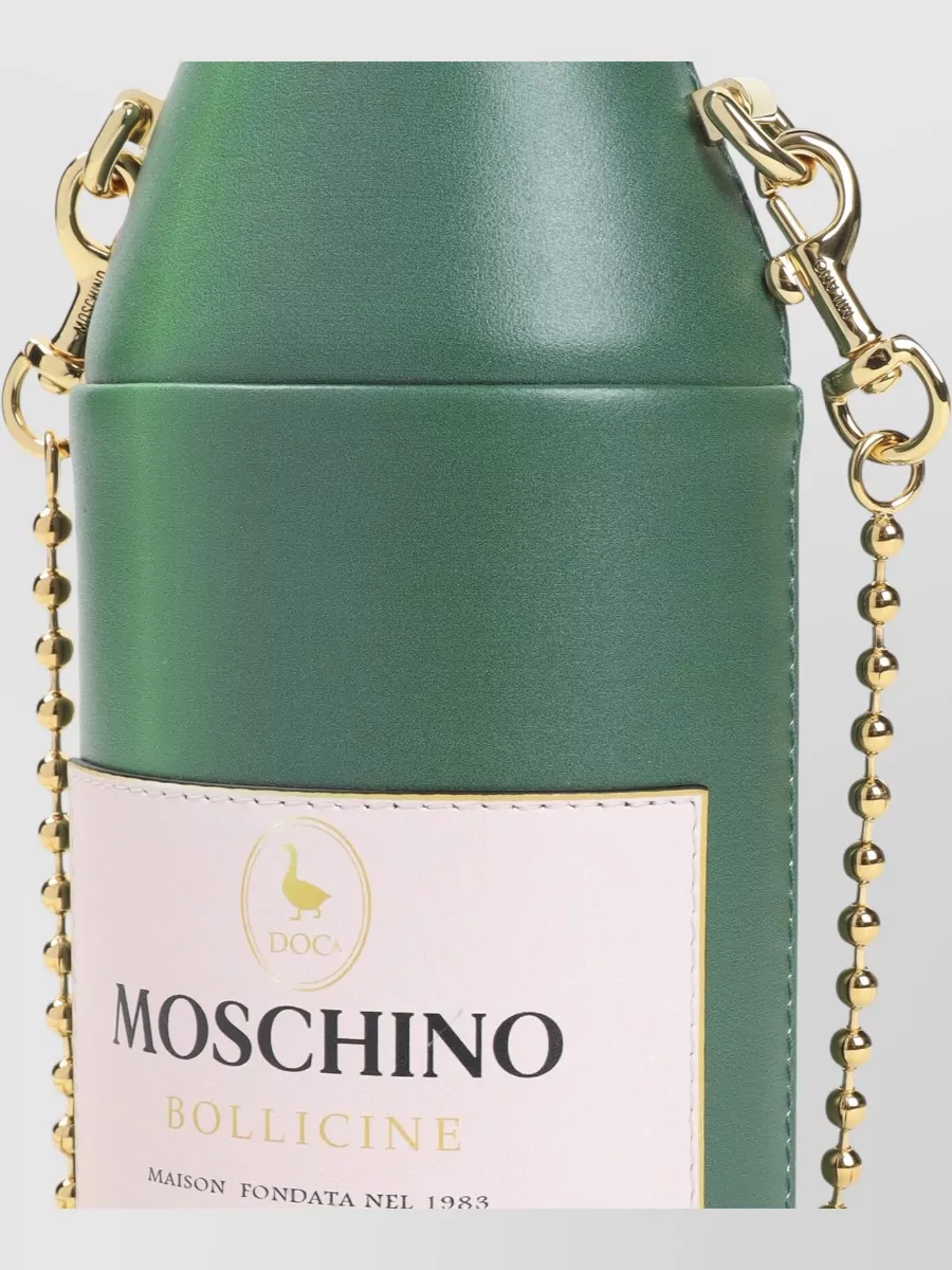 Moschino Leather Shoulder Bag
