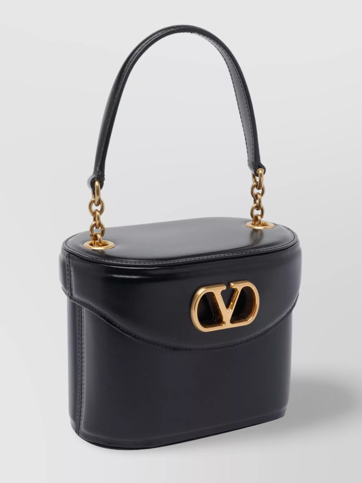 Valentino Chain Strap Top Handle Vanity Bag