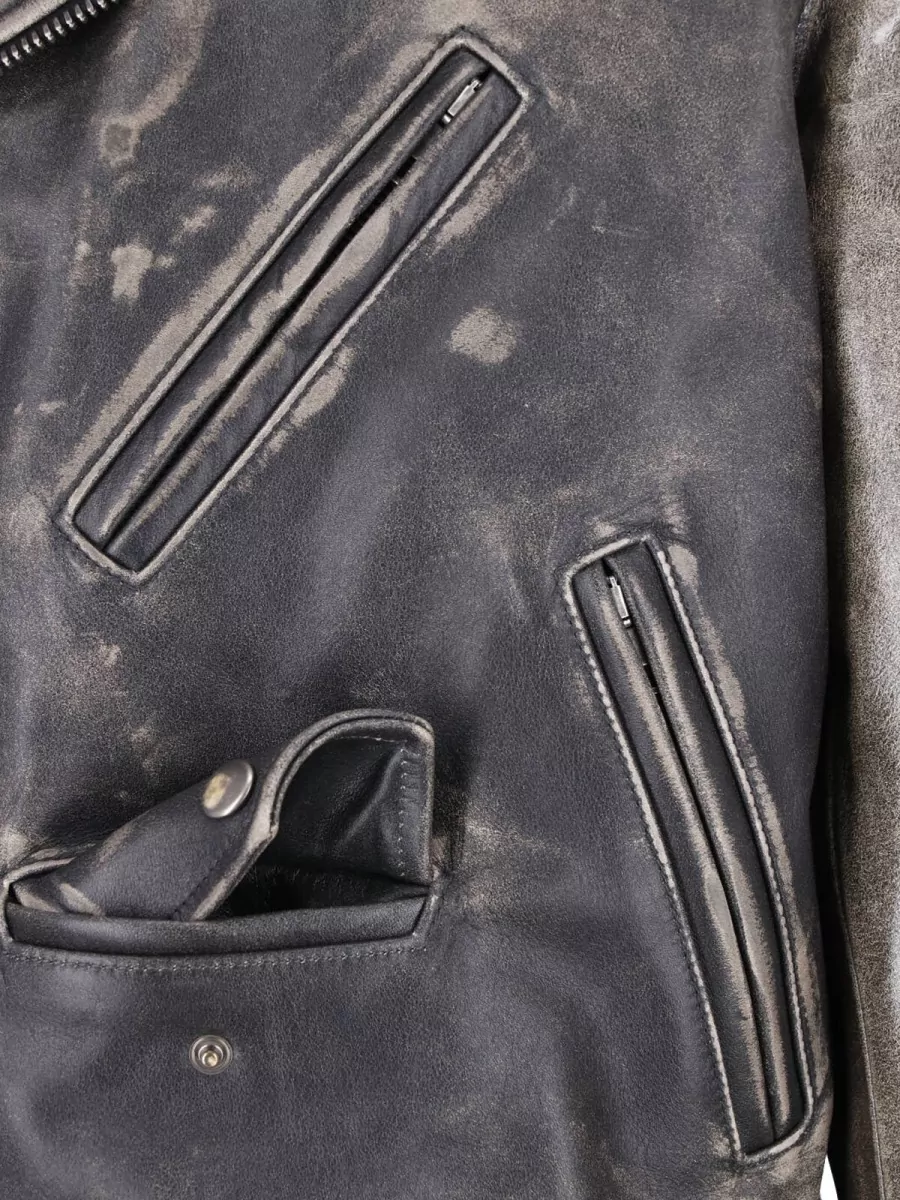 Maison Margiela Leather Coat
