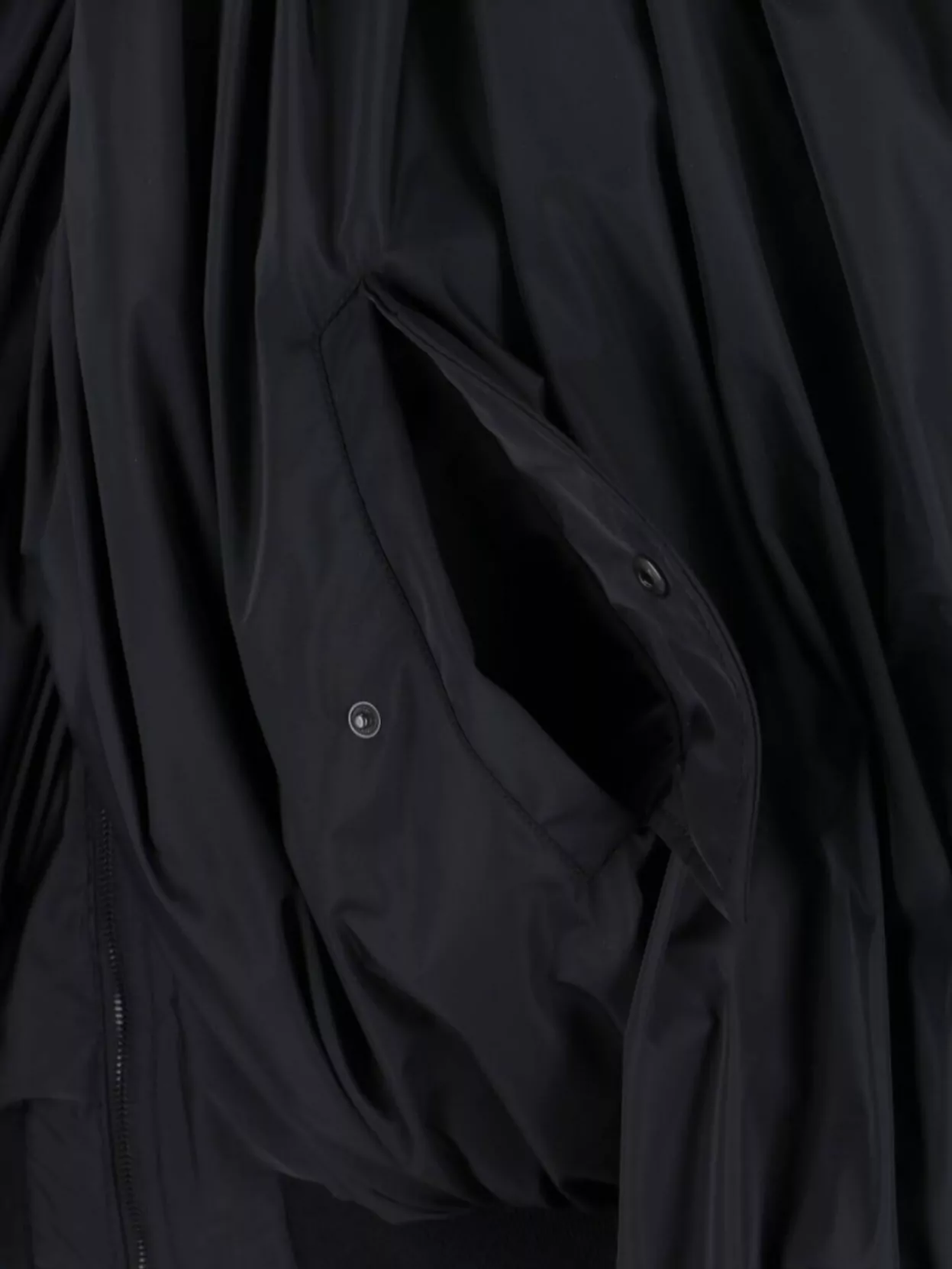 Balenciaga Relaxed Fit Jacket Elasticated Hem