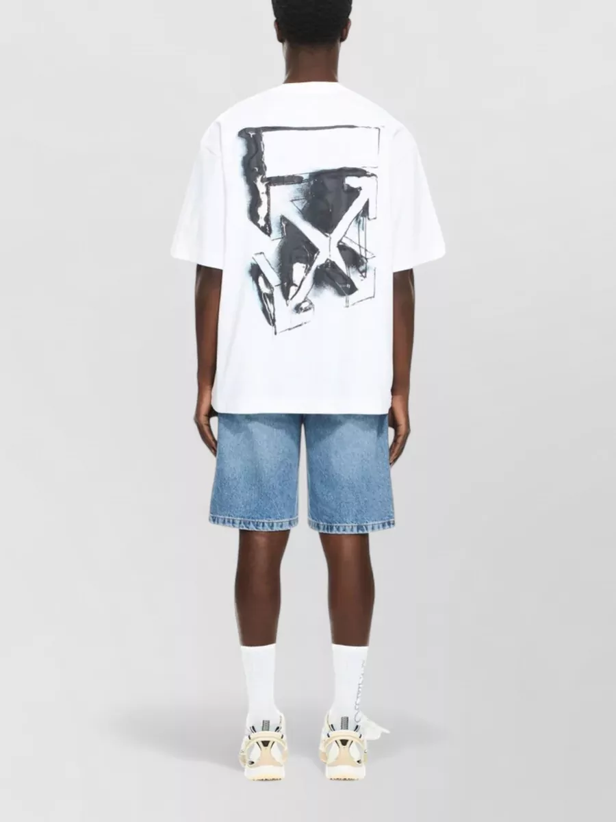 Off-White Short-Sleeve T-Shirt