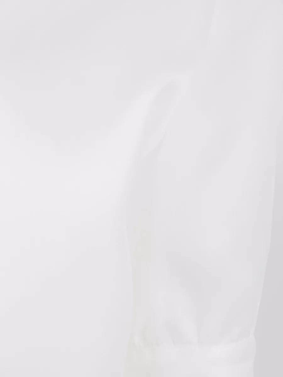 Alberta Ferretti Organza Shirt Triple Layer Short Sleeves Collar