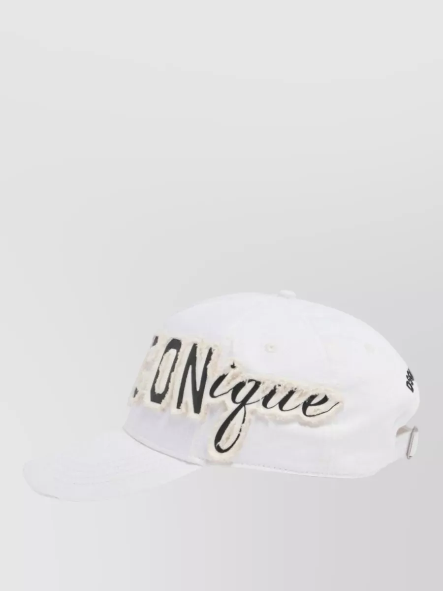 Dsquared2 Logo Appliqué Baseball Cap