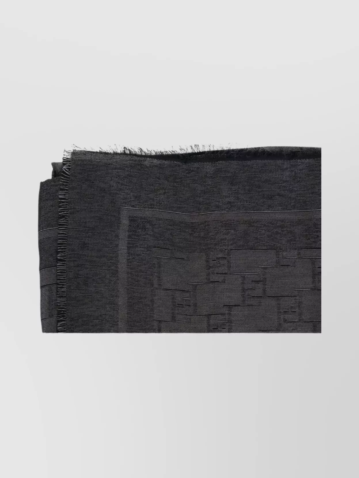 Elisabetta Franchi Rectangular Scarves With Textured Pattern And Fringed Edges