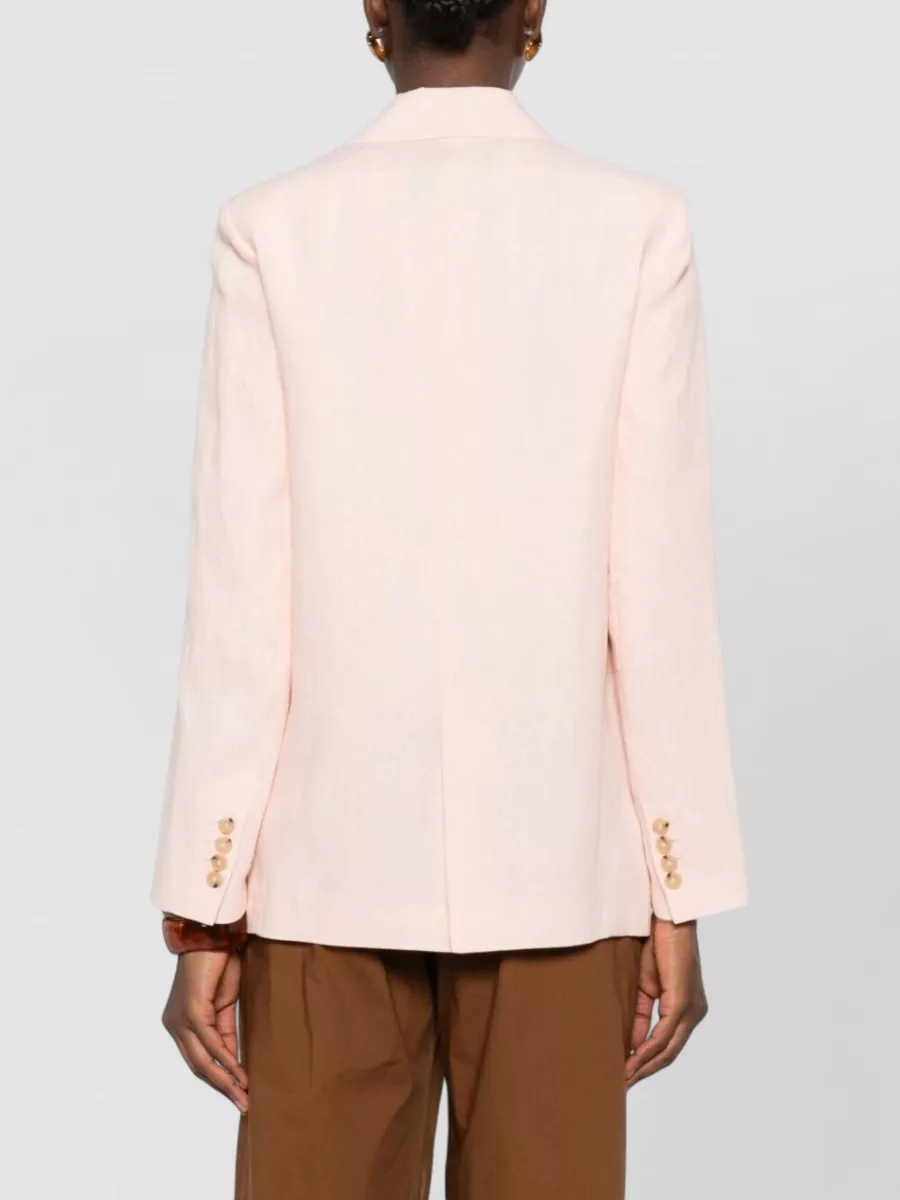 Forte Forte Linen Single-Breasted Blazer