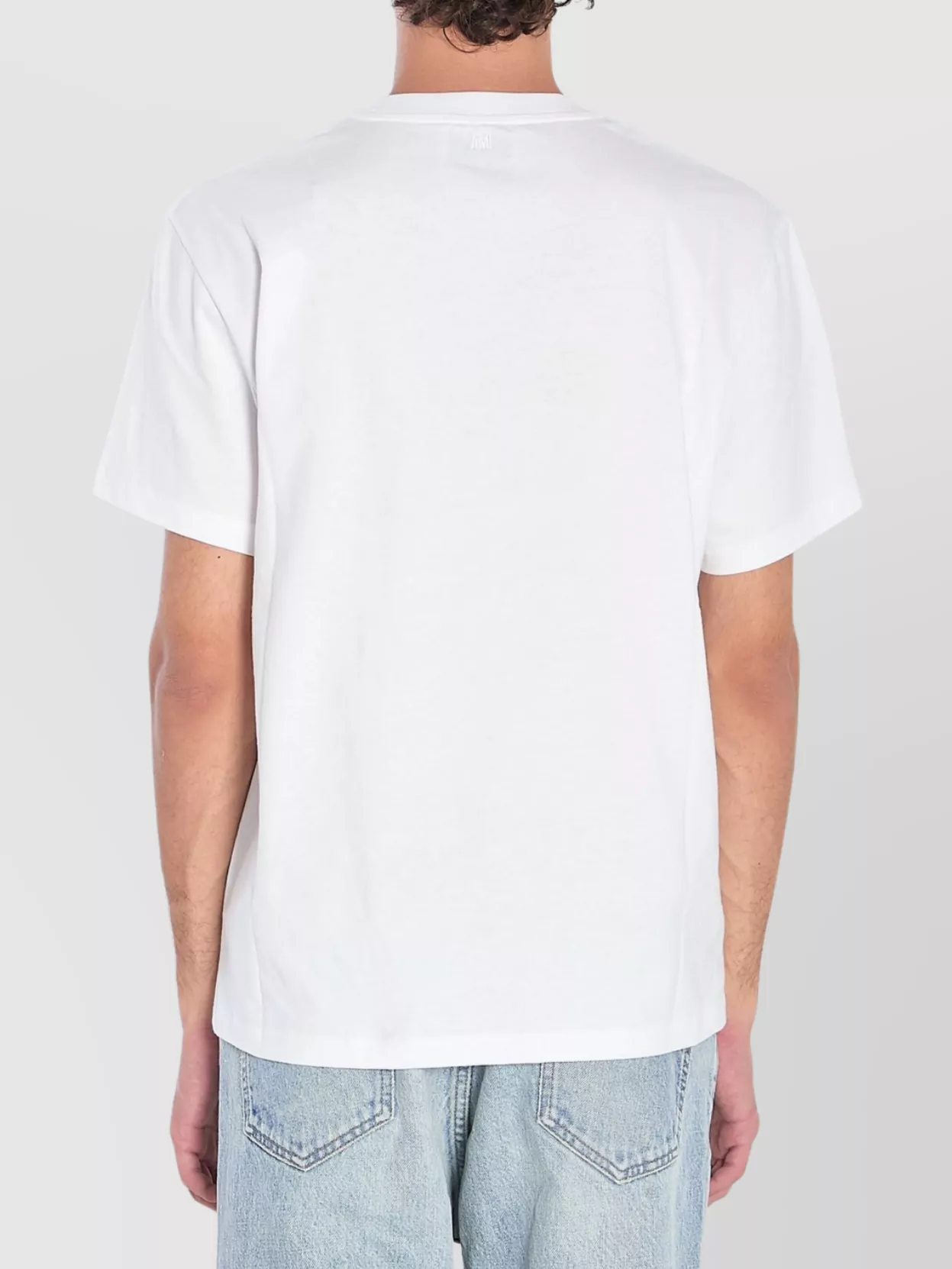 Ami Paris Heart Logo Crew Neck T-Shirt