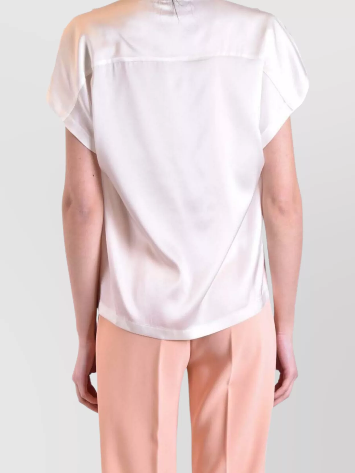 Pinko Draped Fabric Lightweight Relaxed Fit Tops