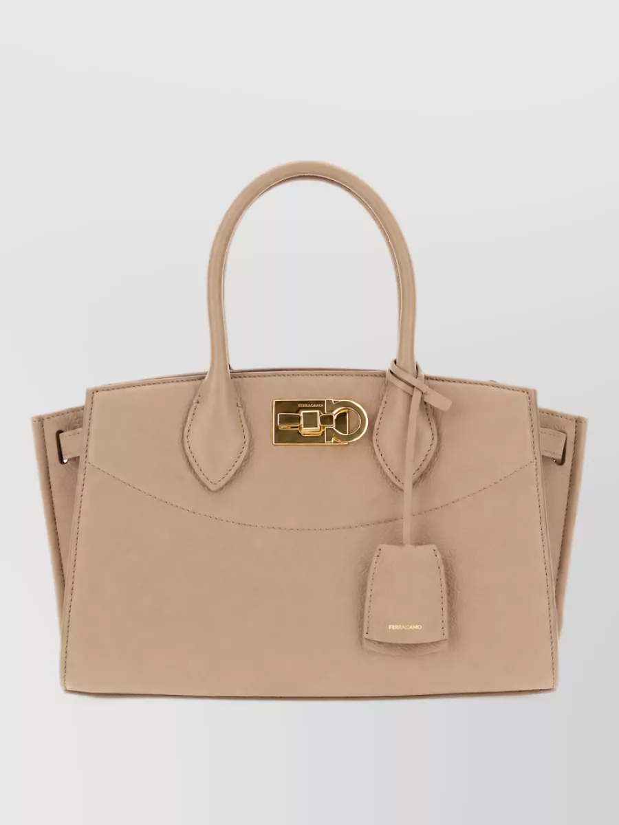 Ferragamo gancini tote bag