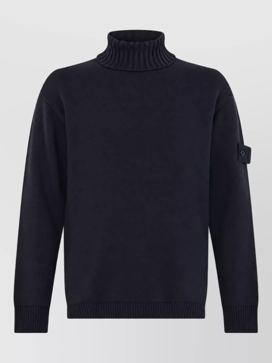 Stone Island Cotton high-neck jumper