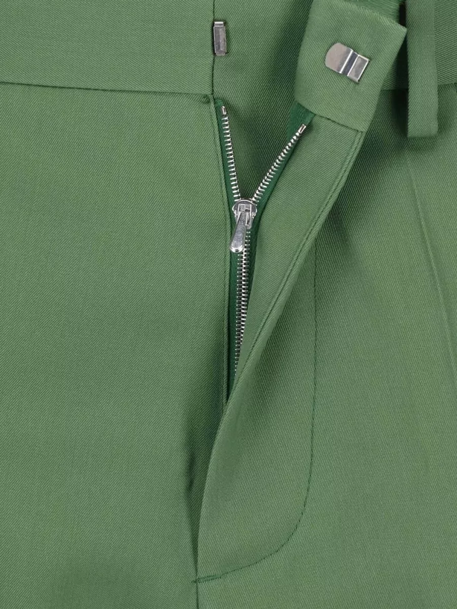 Marni Wool Straight-Leg Tailored Trousers
