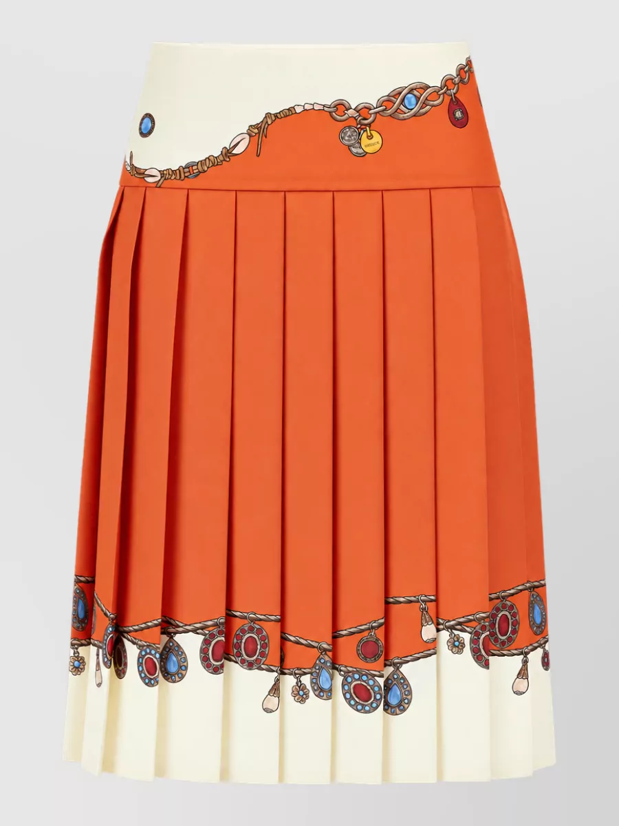 Versace Pleated skirt