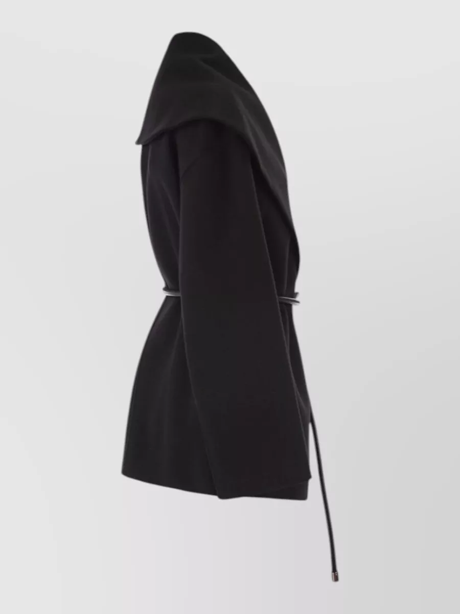 Sportmax Virgin Wool Single Breasted Coat