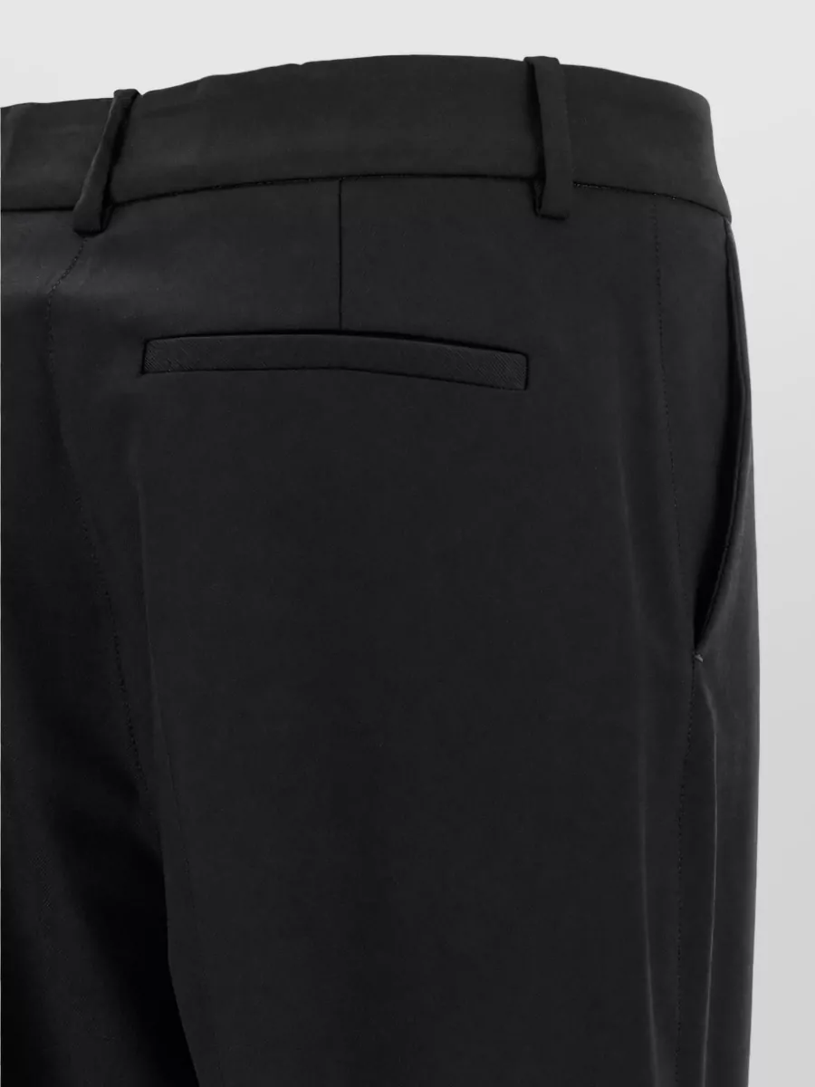 P.a.r.o.s.h. Virgin Wool Straight-Leg Mid-Rise Suit Trousers