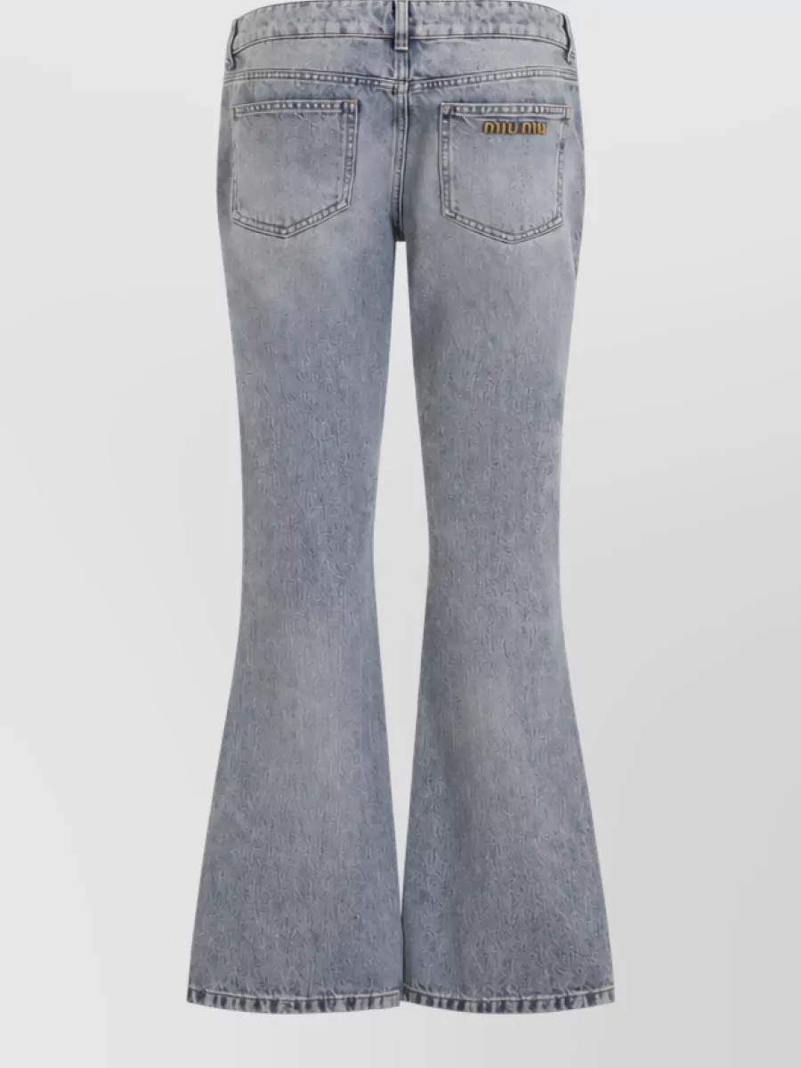 Miu Miu flared jeans