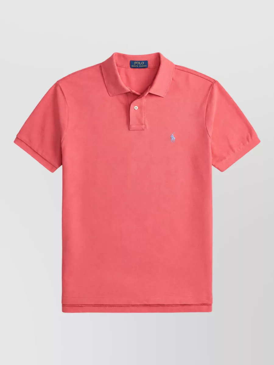 Ralph Lauren cotton button front polo shirt