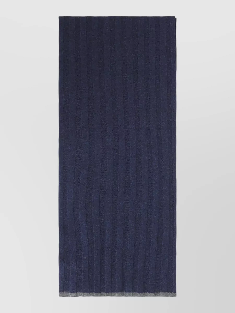 Brunello Cucinelli Ribbed Cashmere Scarf