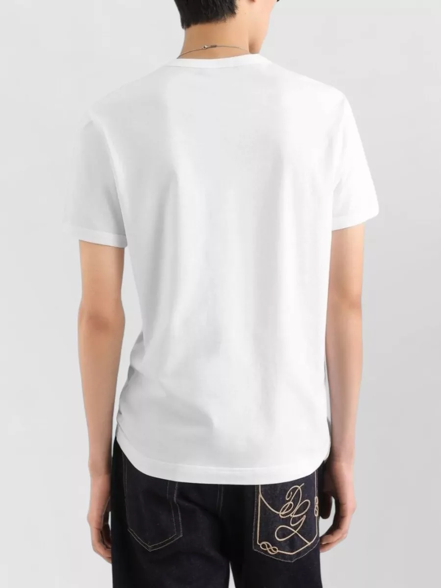 Dolce&Gabbana Cotton Logo-Patch T-Shirt