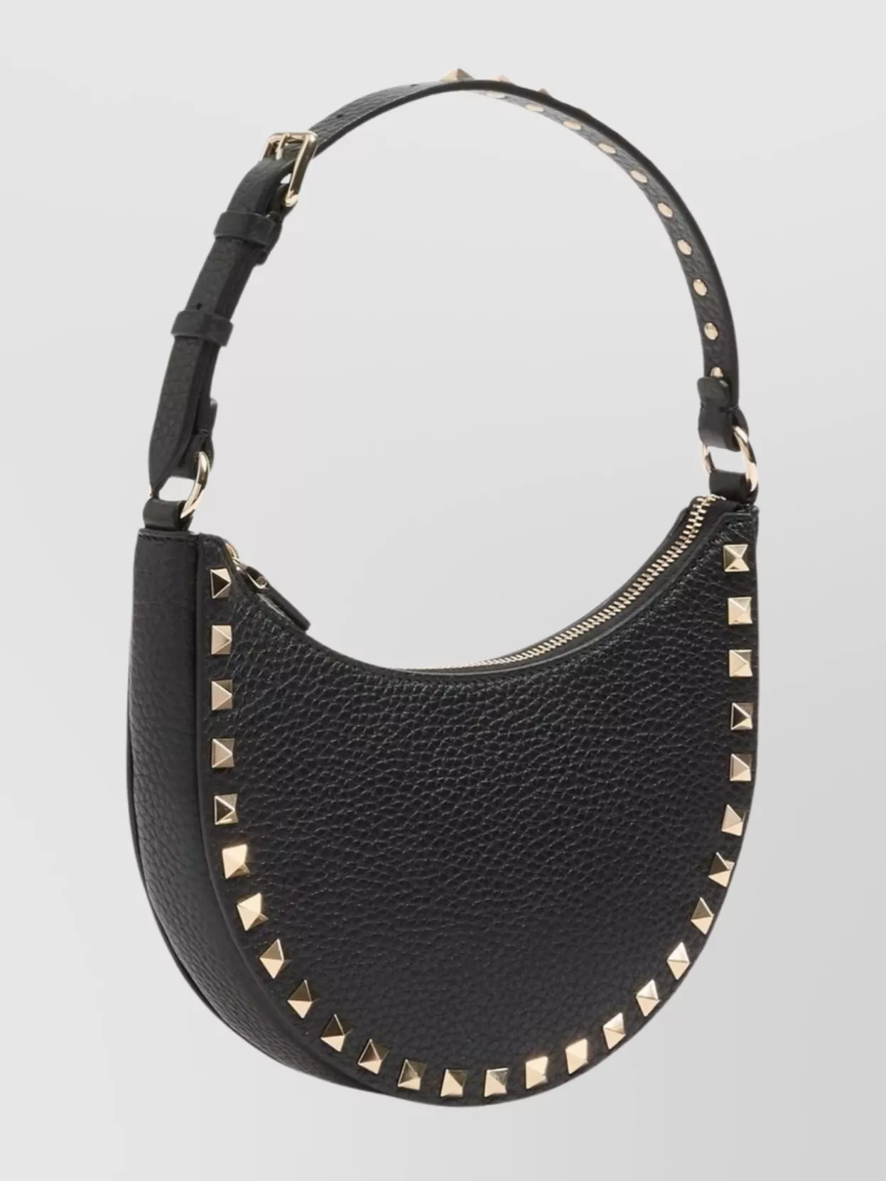 Valentino Mini Hobo Bag Rockstud Embellishment