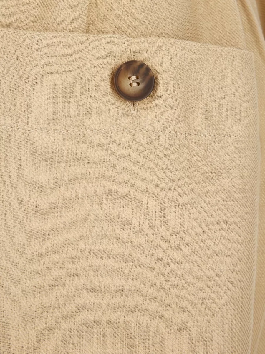 Weekend Max Mara Linen Tailored Shorts