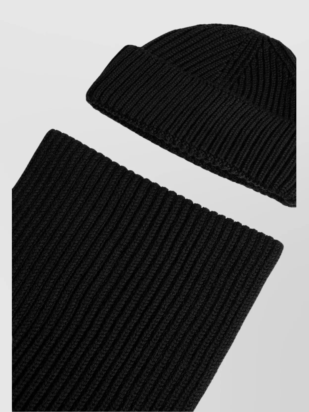 Dsquared2 Knit Beanie And Scarf Matching Set
