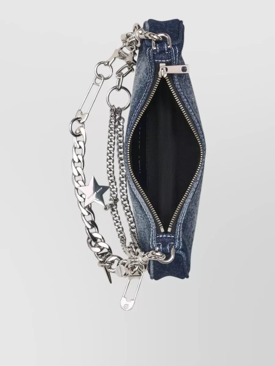 Marc Jacobs Shoulder Bag Star Studs Chain Strap